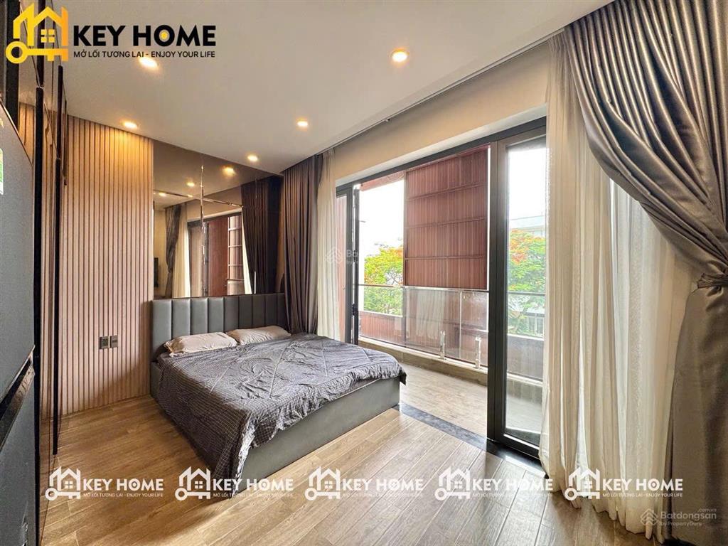 Căn hộ dịch vụ mới  full nội thất  ban công riêng  công viên phần mềm quang trung  tô ký