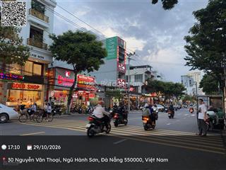 Bán đất mặt tiền nguyễn văn thoại 230m2 ngang 10m 3 mặt thoáng vị trí hiếm gần biển mỹ khê