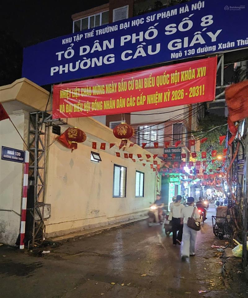 Bán nhà phân lô khu giáo viên đhsp hà nội  mặt ngõ 130 xuân thủy, cầu giấy, hn