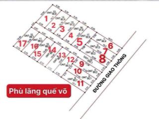 Bán đất đẹp tại phù lãng, quế võ, bắc ninh, giá cực chất 800 triệu, 90m2