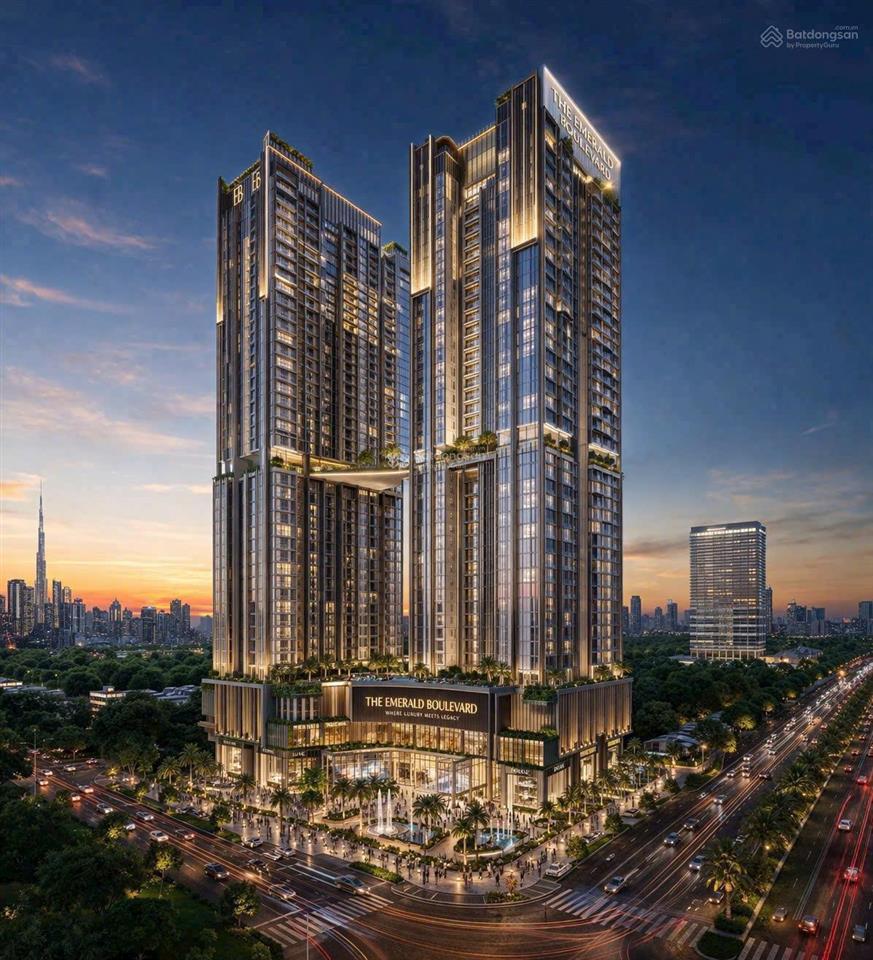 Ưu ái 20 xuất căn hộ giá tốt the emerald boulerd view sông thoáng đáng và view landmard 81 sực sáng