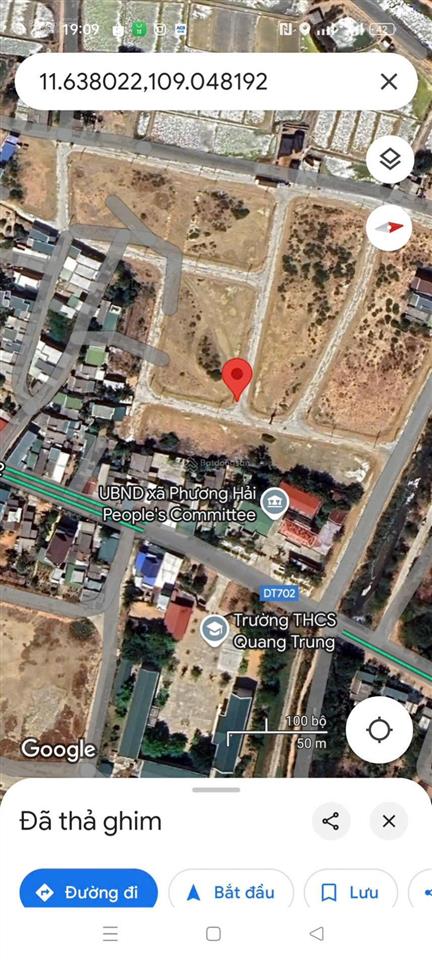 Bán đất tại đường 702, ninh hải, 2,15 tỷ, 340 m2 lô góc 3 mặt tiền