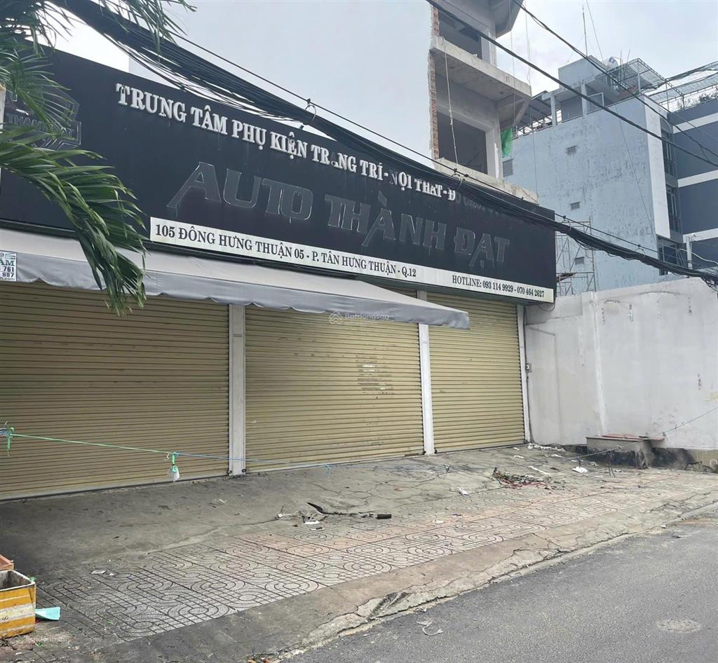Bán gấp nhà mặt phố tại đông hưng thuận 5, 16,3 tỷ, 196m2, pháp lý đầy đủ