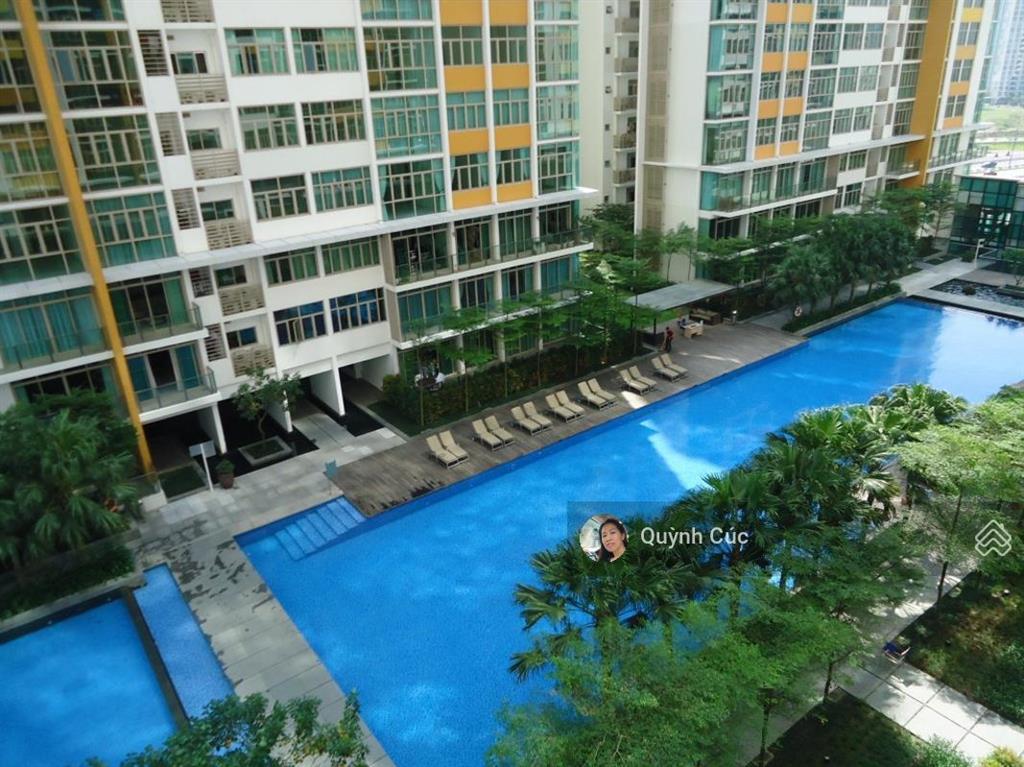 Cho thuê ch có ban công view thành phố(đn) 158m2 3pn decor nt mới tinh the vista an phú q2 giá 60tr