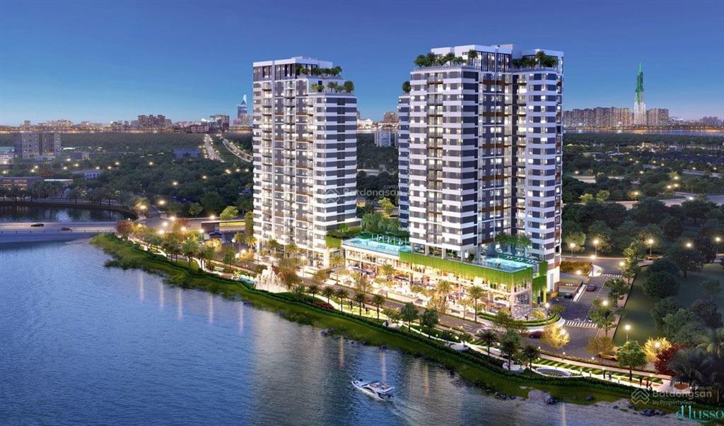 Bán căn hộ d'lusso nguyễn thị định dành cho khách sợ độ cao 68m2 2pn2wc view đn nhìn sông giá 5,4tỷ