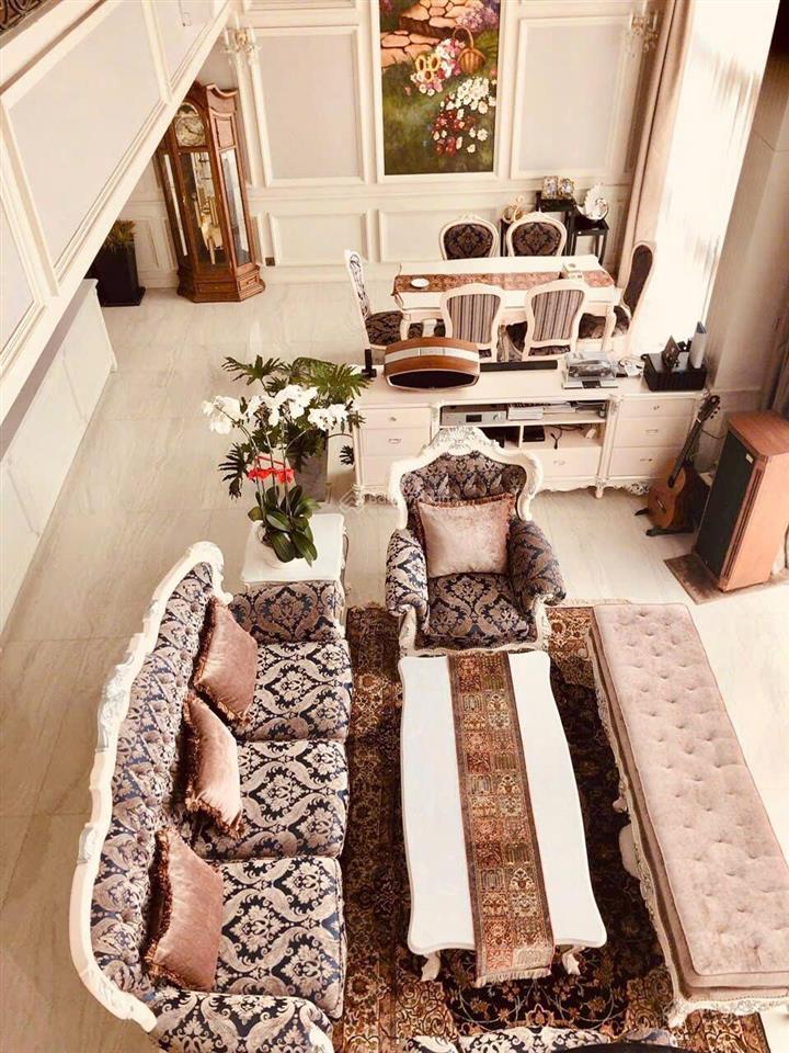 Bán penhouse sân vườn 450m2 5pn 4wc 2 lầu 1 trệt có sân vườn tại the vista an phú, giá 47 tỷ