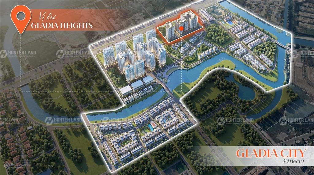 Căn hộ gladia heights keppel khang điền vị trí chiến lược giá cực tốt tại q2 68m2 2pn2wc giá 5,8 tỷ