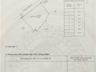 Lô đất phong thuỷ đẹp mặt tiền rộng hợp an cư lâu dài thôn 5, a lưới 2