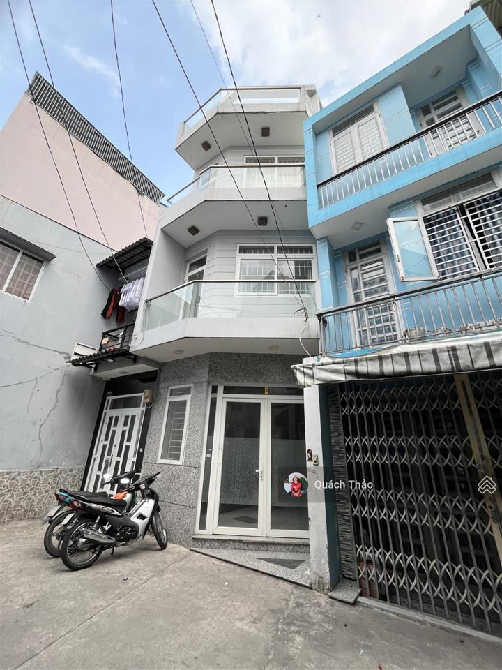 Nhà đẹp 4 tầng kiên cố, hxh rộng 36m2, tại p. bảy hiền . giá 5.8t