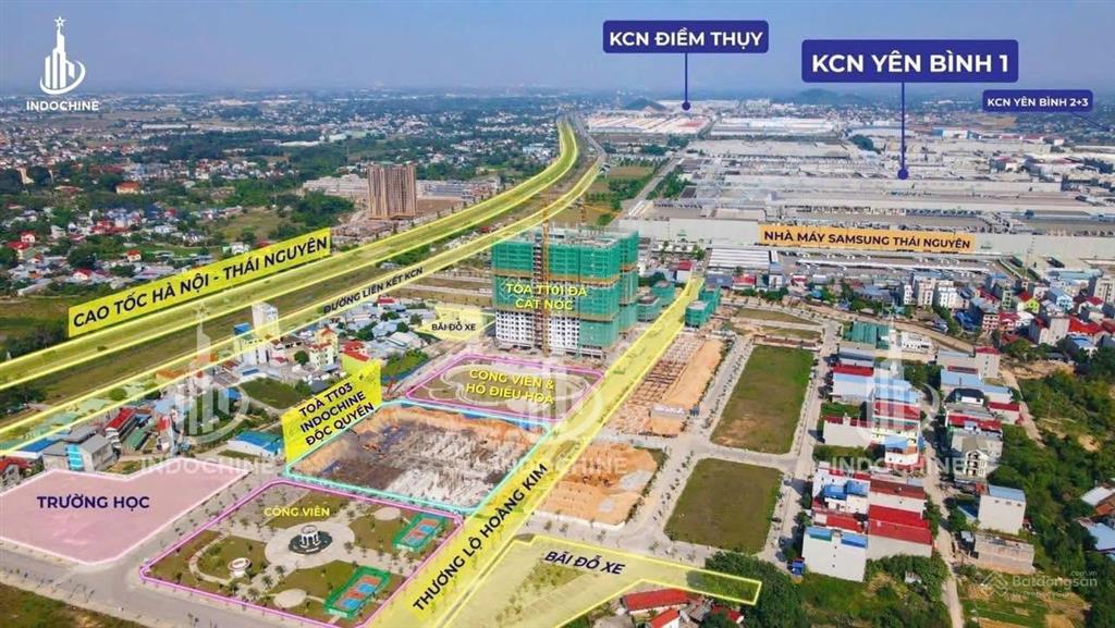 Chung cư yên bình complex cạnh samsung thái nguyên