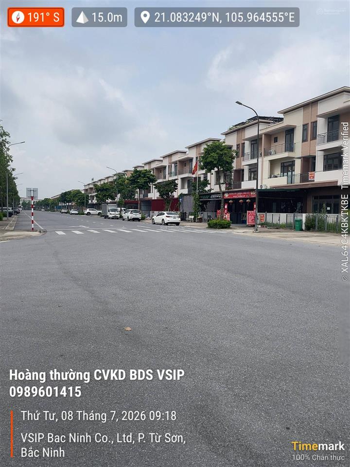 Lô góc đẹp nhất centa city vsip cơ hội không đến lần 2! liền kề lô góc 3 mặt tiền