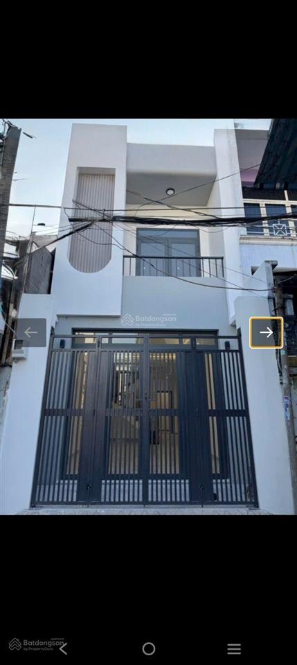 Nhà riêng đường phan anh, tân phú, 58m2, 6ty48