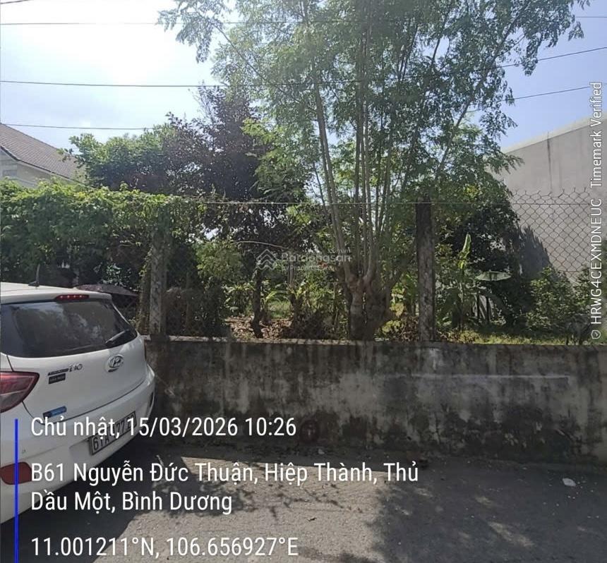 3,5 tỷ sở hữu đất 126m2 hiệp thành, tp thủ dầu một