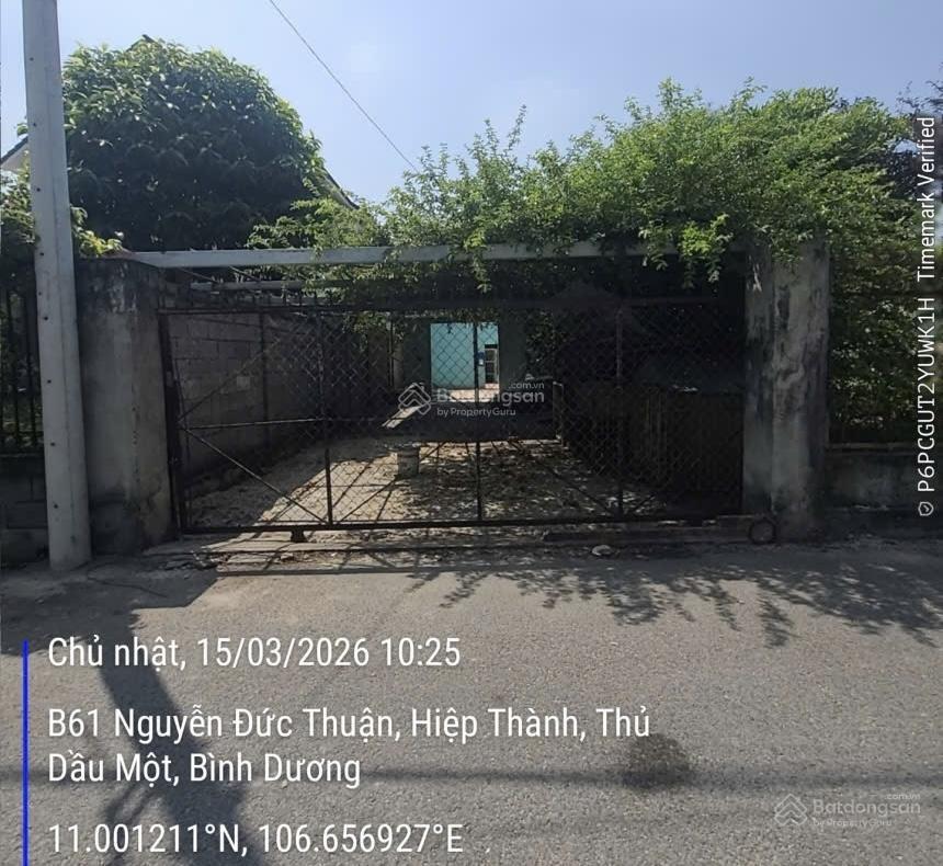 3,5 tỷ sở hữu đất 126m2 hiệp thành, tp thủ dầu một