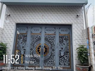 Bán nhà riêng 80m2, 4,15 tỷ tại lê hồng phong, thủ dầu một, hồ chí minh