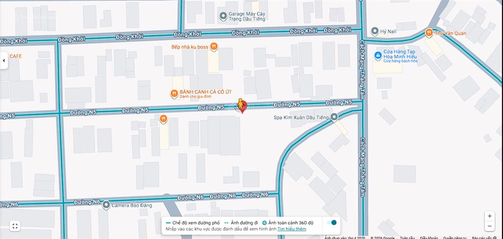 Đất bán, khu phân lô biệt thự công ty cao su dầu tiếng