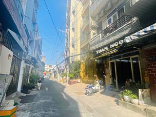 14,6 tỷ! 110m2, hẻm xe hơi 8m, trường chinh, ngay chợ bà hoà,3 tầng, 4,6 x 26m, thích hợp chdv