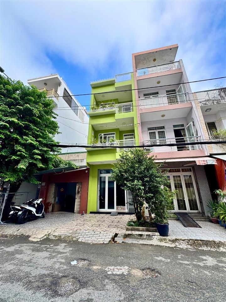 8.9 tỷ! hẻm 8m thông gò dầu ngay chung cư độc lập  4 tầng  60m2  dt 4x15m  dòng tiền 25 triệu
