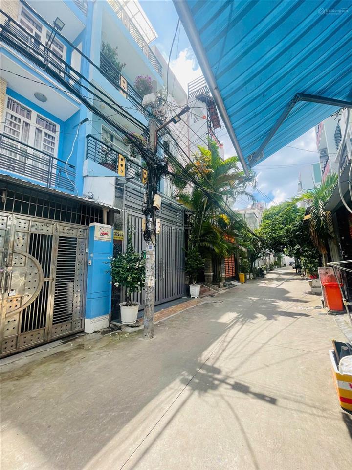 75m2! chỉ 7.95 tỷ, hẻm 6m thông tân sơn nhì  4 tầng  4x18m  tiện ở hoặc cho thuê