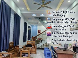 Nhà mới đường linh đông xe tải đỗ cửa, khu an ninh dân trí cao