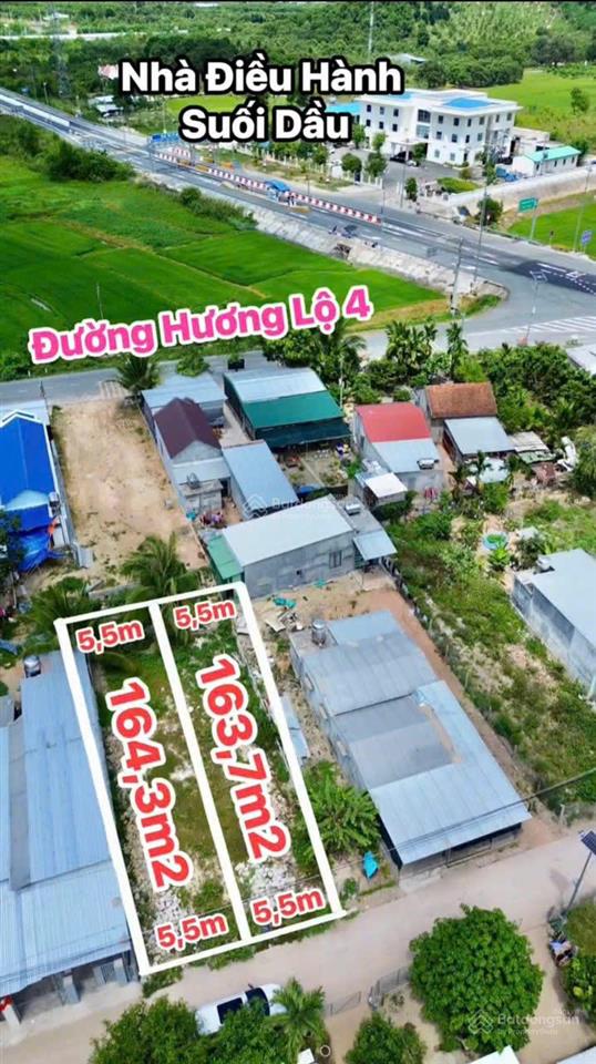 Bán nhanh lô đất xã suối dầu. gần trạm thu phí cao tốc bắc  nam