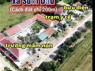 Bán nhanh lô đất đẹp ngay khu hành chính suối dầu giá chỉ 7xx triệu