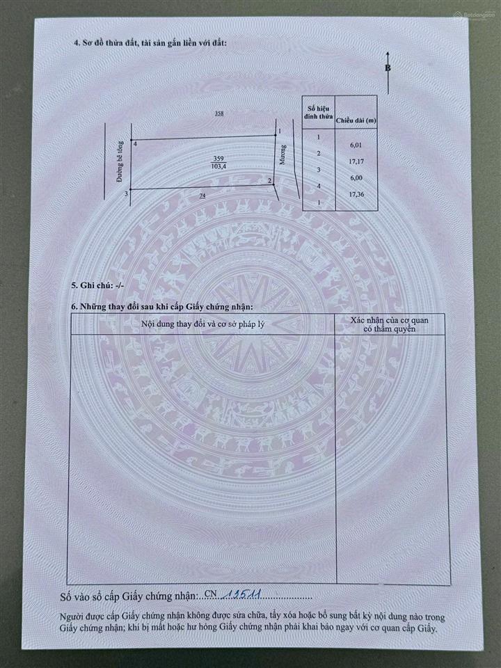 760 triệu  1 lô một trong số ít  full thổ cư gần chợ tân xương  trung tâm hành chính suối dầu