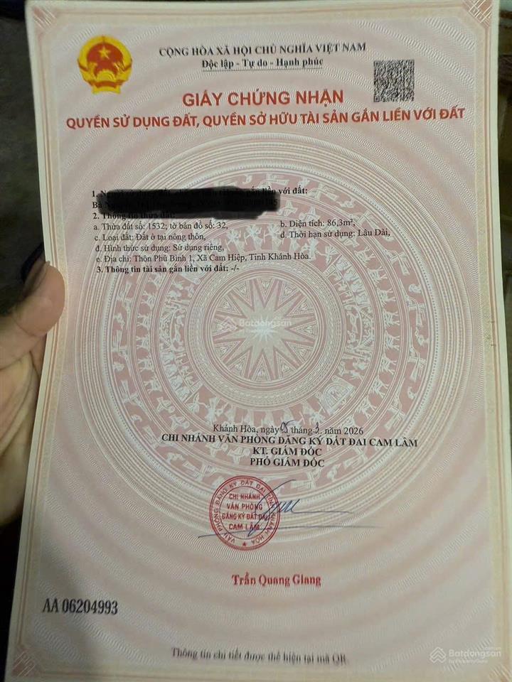 Đất cam hiệp (cam tân cũ) 490 triệu  thổ cư 100%  pháp lý sạch  đất an toàn ngoài ranh quy hoạch