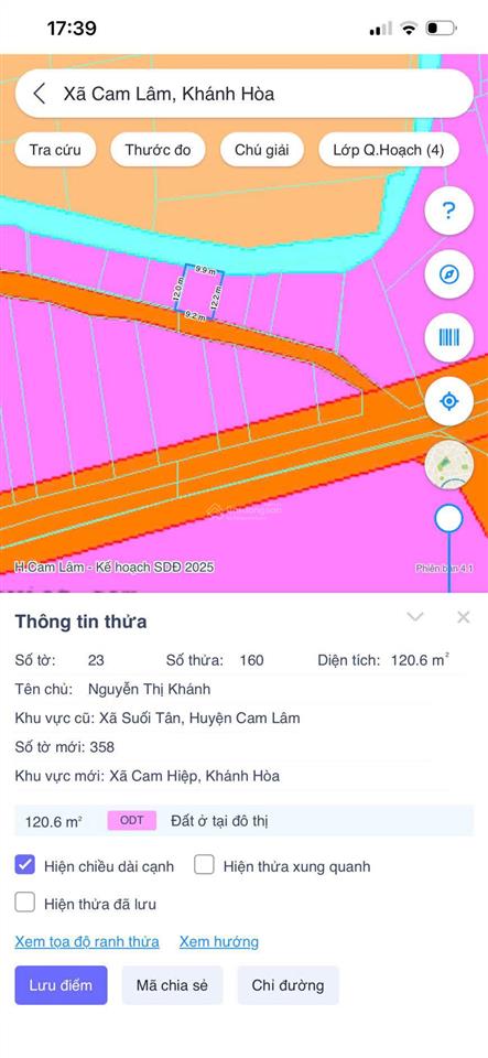 950 triệu  đất gần sân bay cam ranh  pháp lý chuẩn  an tâm đầu tư