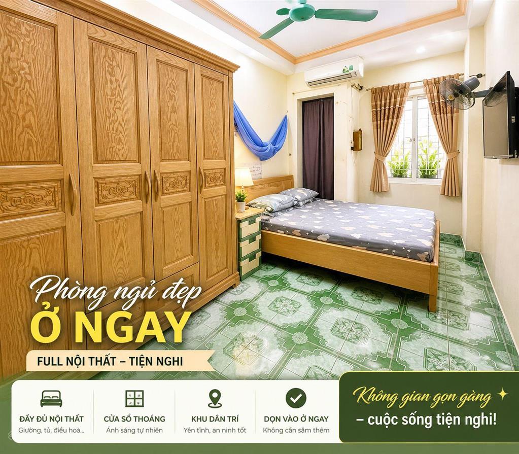 Nhà cầu giấy nhỏ xinh vừa tiền, 3 ngủ, 5 tầng, 7.9 tỷ, ngõ nông gần phố, 25m ra ô tô tránh, ở ngay
