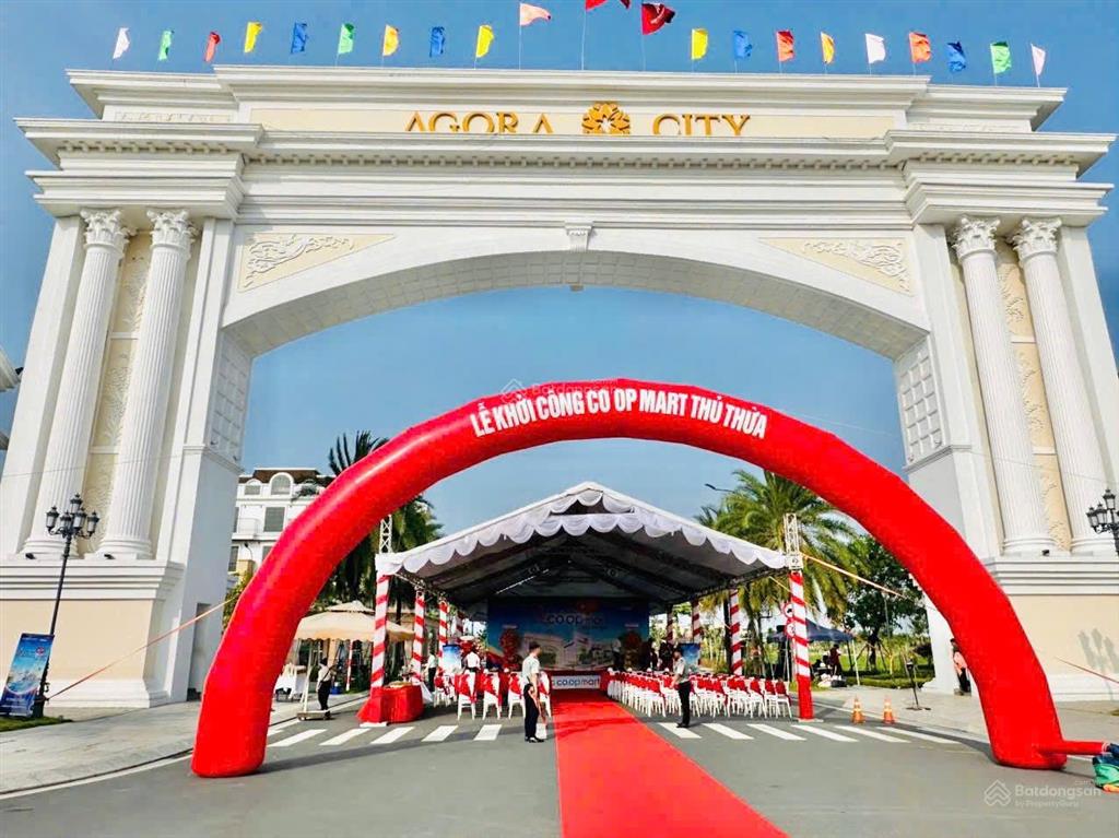 Đất nền dự án agora city, 2,9 tỷ, 120m² tại đường 818, thị trấn thủ thừa