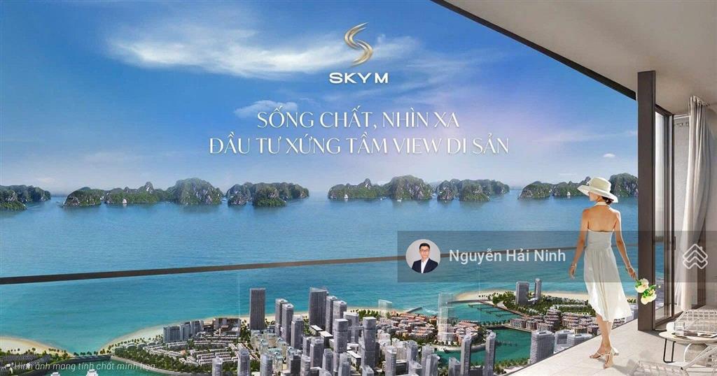 Bán căn studio sky m tầng cao view vịnh, giá 2 tỷ chiết khấu 15% + quà nội thất 200tr