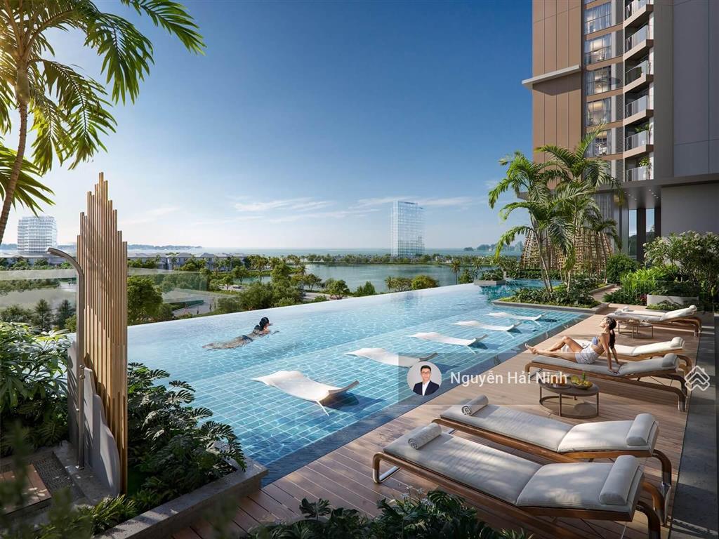 Bán căn studio sky m tầng cao view vịnh, giá 2 tỷ chiết khấu 15% + quà nội thất 200tr