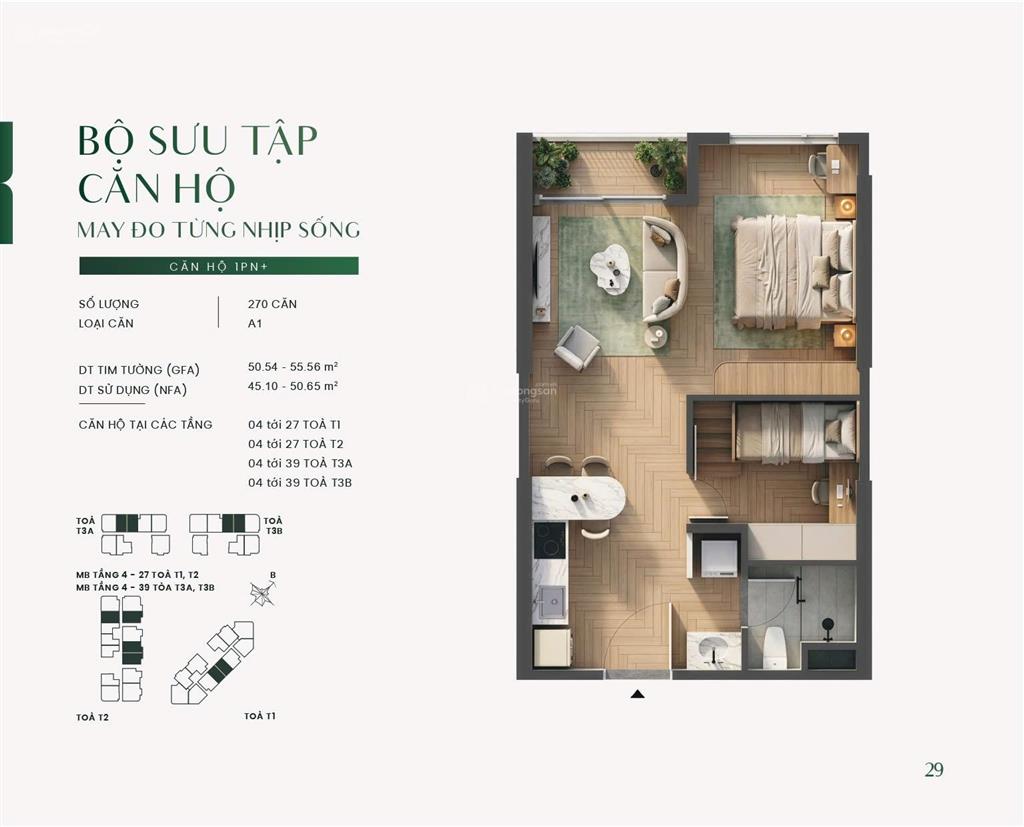 Căn hộ green skyline chuẩn bị bàn giao cuối 2026