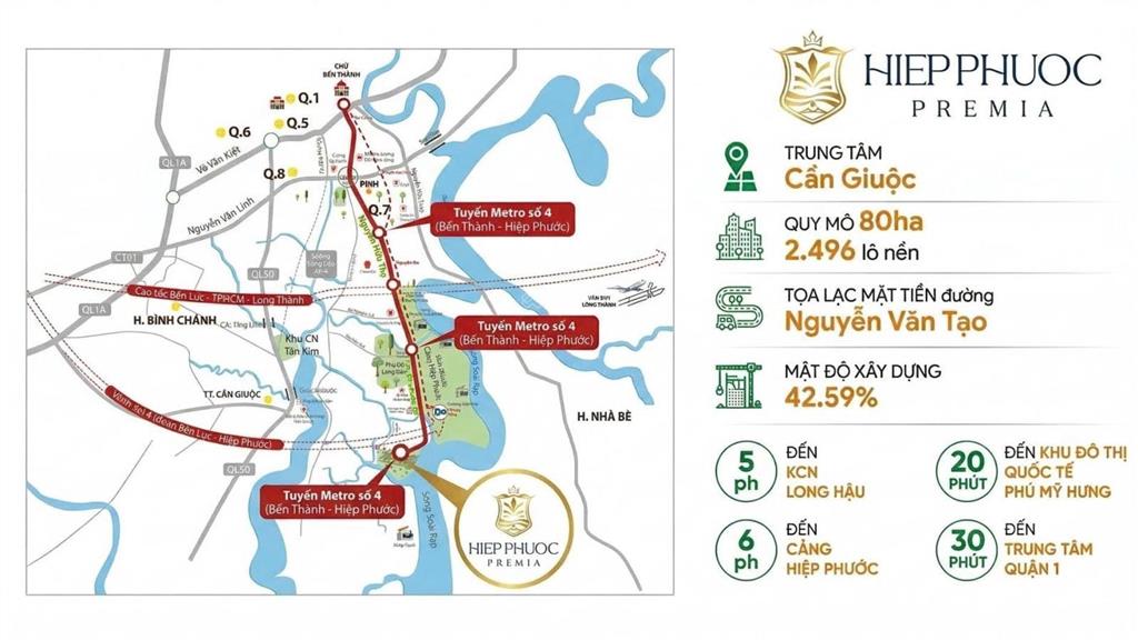 Đất nền ven sông, sổ hồng sẵn "hot" nhất phía nam sài gòn giá chỉ 1,79 tỷ/nền diện tích 80m2