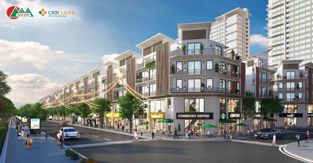 Bán căn góc 3 ngủ 96,8m2 ban công đông nam view hồ & công viên tại khai sơn city, giá chỉ 8,3 tỷ