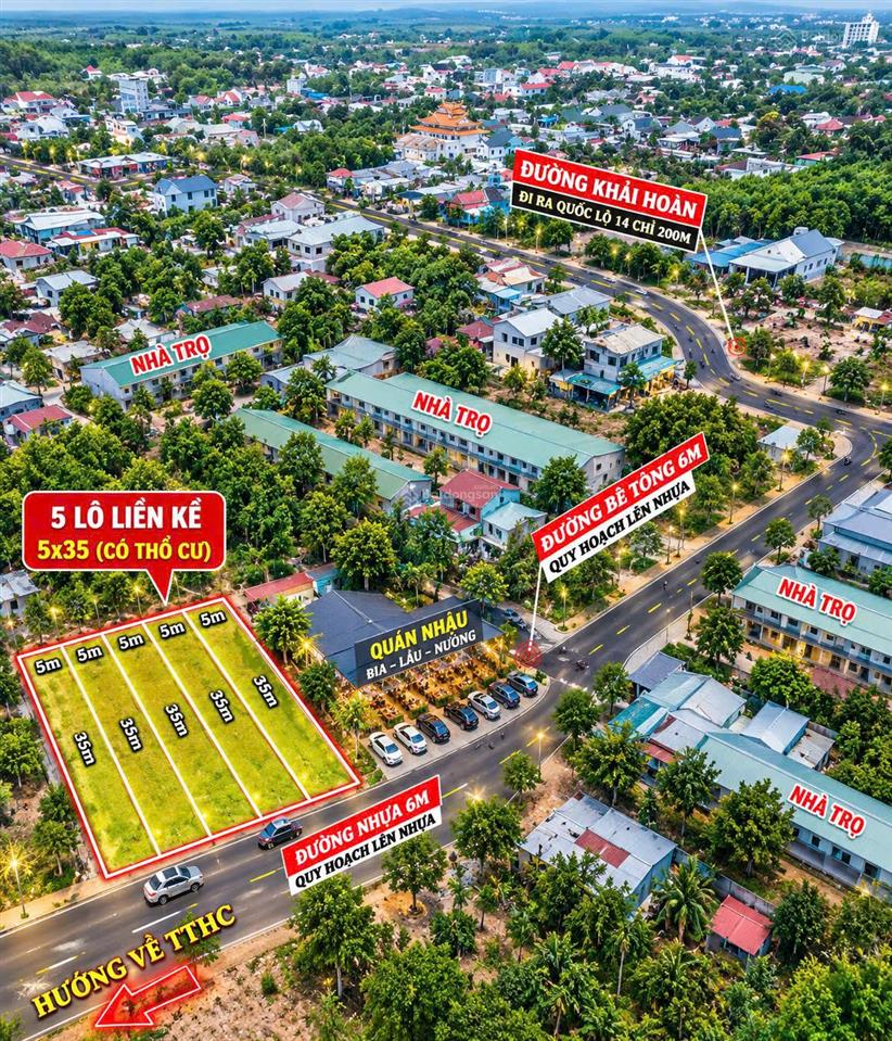 Bán gấp vườn mít 175m2 có sẵn thổ cư ngay trung tâm chơn thành, giá chỉ 300tr