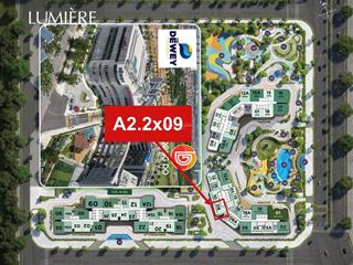 Rẻ hơn thị trường 1 tỉ, căn 2pn giá hời lumiere evergreen, tầng trung, view thoáng