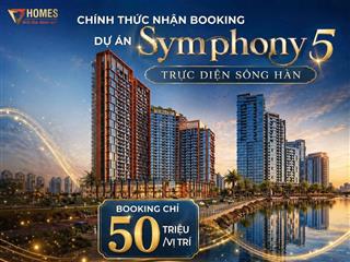 Căn duy nhất 2.5 tỷ  1pn+ symphony 5 view sông hàn và pháo hoa diff
