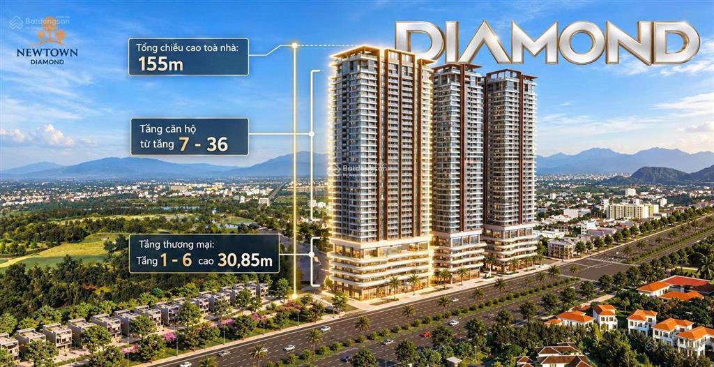Newtown diamond 1pn trực diện biển | chỉ 2,8 tỷ
