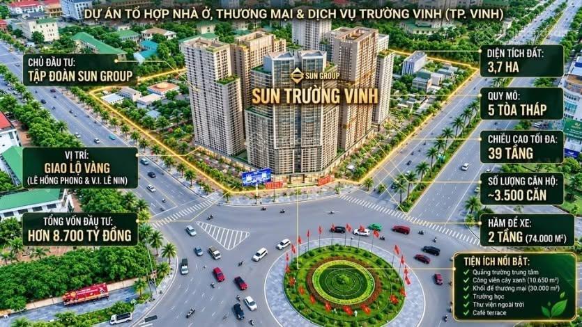 Sở hữu căn hộ cao cấp sun group tại nghệ an giá tốt đáng bất ngờ