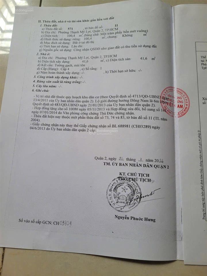 Bán lô đất ngang 5m, nở hậu chữ l