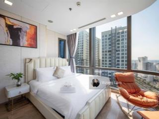 Kingdom 78m²  1pn duy nhất diện tích hiếm tại xã hội  full nt siêu cao cấp  thuê chỉ 24tr