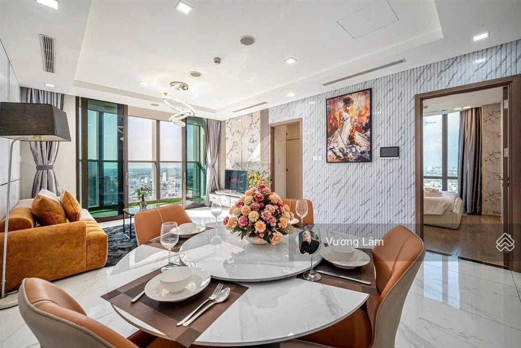 Kingdom 78m²  1pn duy nhất diện tích hiếm tại xã hội  full nt siêu cao cấp  thuê chỉ 24tr