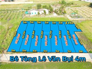 Mặt tiền lê văn bụi gần thị trấn tân trụ