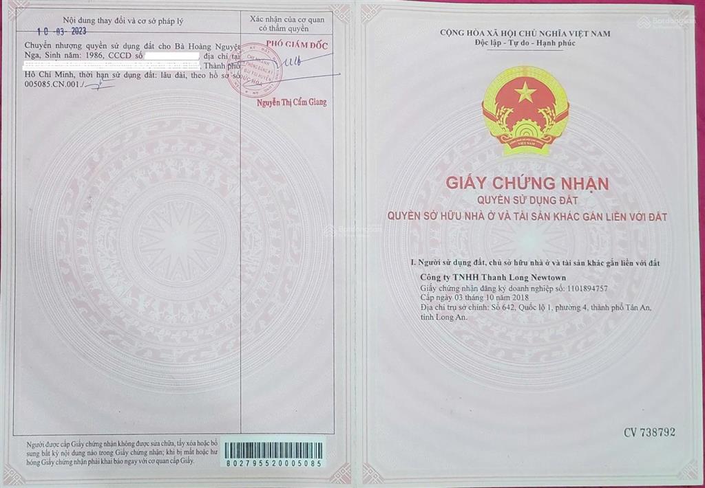 Bán đất nền youngtown tây bắc sg  đã có sổ  giá rẻ