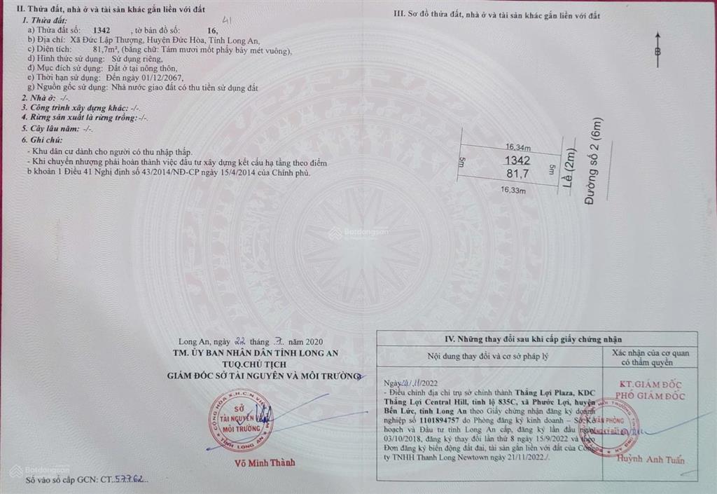 Bán đất nền youngtown tây bắc sg  đã có sổ  giá rẻ