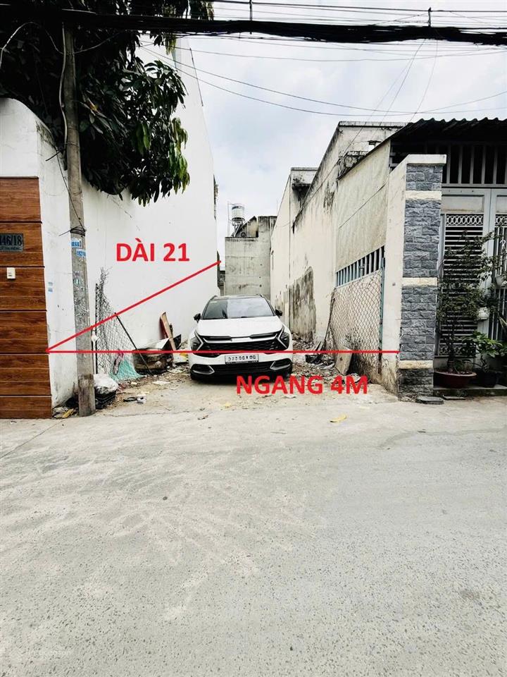 Đất đẹp q12 ngang 4m hẻm ô tô giá tốt