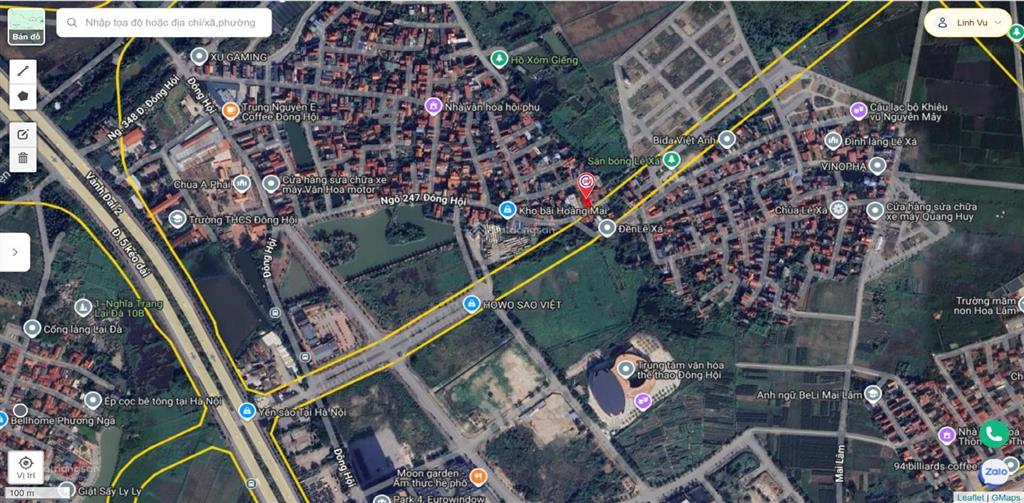 Bán đất 120m² trục chính hội phụ đông hội vị trí đẹp gần vin cổ loa