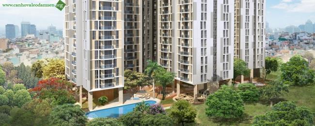 Bán cc valeo đầm sen, 4.9 tỷ, 100m2, 3pn, 3wc, chính chủ, giá tốt